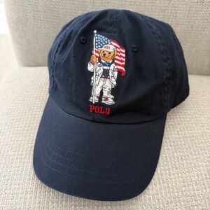 NWT Polo Ralph Lauren Polo Bear Cap USA Olympic Team
